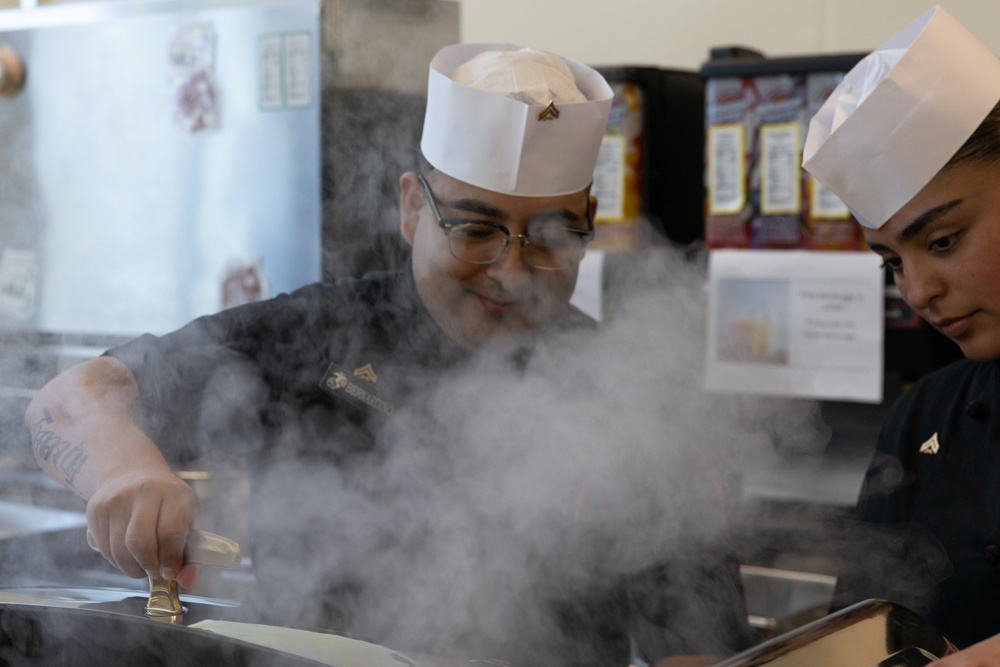 III MSB Mess Hall hosts culinary competition on Camp Hansen