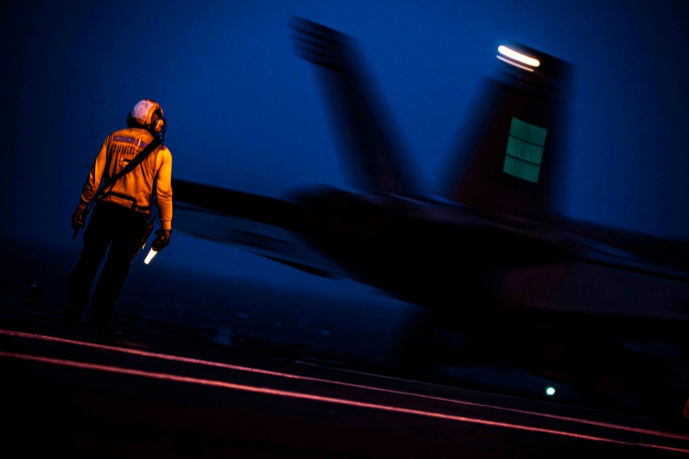 Nimitz Conducts Flight Operations