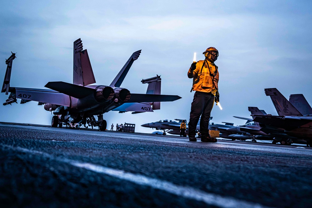 Nimitz Conducts Flight Operations