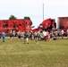 Hundreds attend Clydesdales visit to Fort McCoy; parade held at Pine View Campground