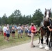 Hundreds attend Clydesdales visit to Fort McCoy; parade held at Pine View Campground