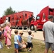 Hundreds attend Clydesdales visit to Fort McCoy; parade held at Pine View Campground