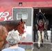 Hundreds attend Clydesdales visit to Fort McCoy; parade held at Pine View Campground