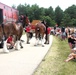 Hundreds attend Clydesdales visit to Fort McCoy; parade held at Pine View Campground