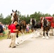 Hundreds attend Clydesdales visit to Fort McCoy; parade held at Pine View Campground