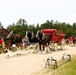 Hundreds attend Clydesdales visit to Fort McCoy; parade held at Pine View Campground