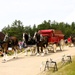 Hundreds attend Clydesdales visit to Fort McCoy; parade held at Pine View Campground