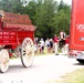 Hundreds attend Clydesdales visit to Fort McCoy; parade held at Pine View Campground