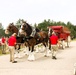 Hundreds attend Clydesdales visit to Fort McCoy; parade held at Pine View Campground
