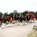 Hundreds attend Clydesdales visit to Fort McCoy; parade held at Pine View Campground