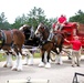 Hundreds attend Clydesdales visit to Fort McCoy; parade held at Pine View Campground