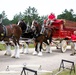 Hundreds attend Clydesdales visit to Fort McCoy; parade held at Pine View Campground