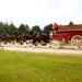 Hundreds attend Clydesdales visit to Fort McCoy; parade held at Pine View Campground