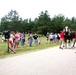 Hundreds attend Clydesdales visit to Fort McCoy; parade held at Pine View Campground