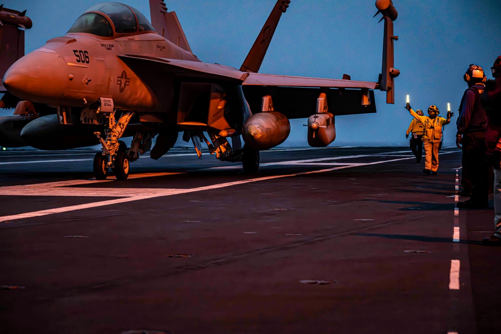 Nimitz Conducts Flight Operations