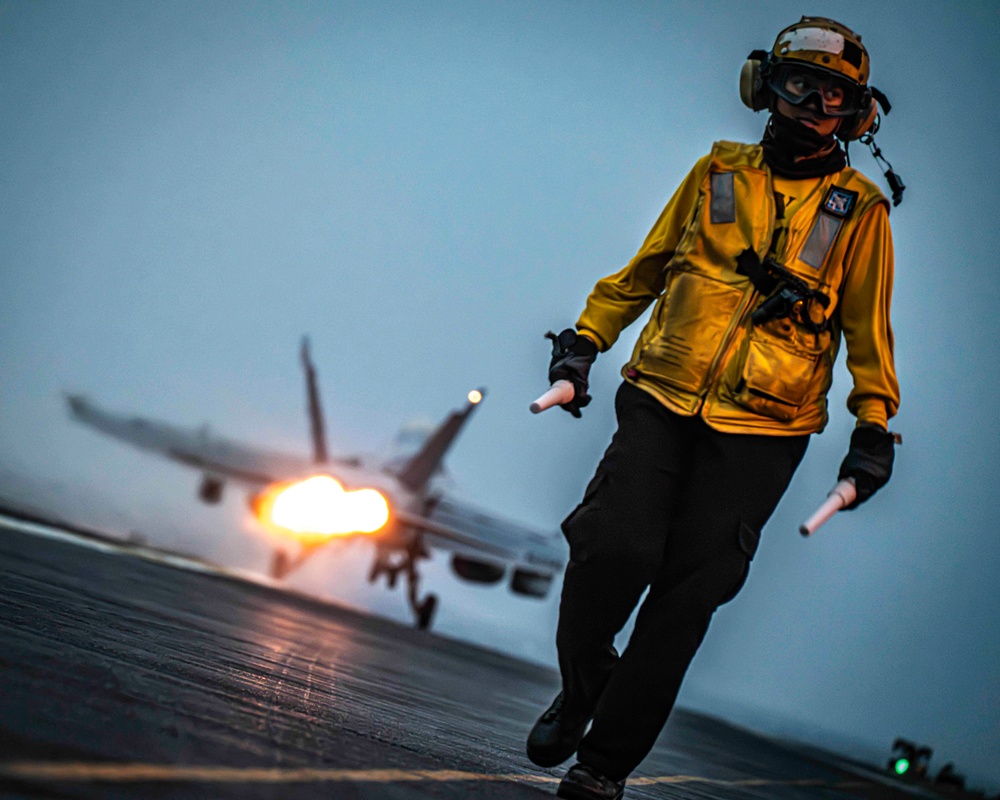 Nimitz Conducts Flight Operations