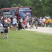 Hundreds attend Clydesdales visit to Fort McCoy; parade held at Pine View Campground