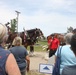Hundreds attend Clydesdales visit to Fort McCoy; parade held at Pine View Campground