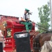 Hundreds attend Clydesdales visit to Fort McCoy; parade held at Pine View Campground