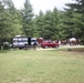 Hundreds attend Clydesdales visit to Fort McCoy; parade held at Pine View Campground