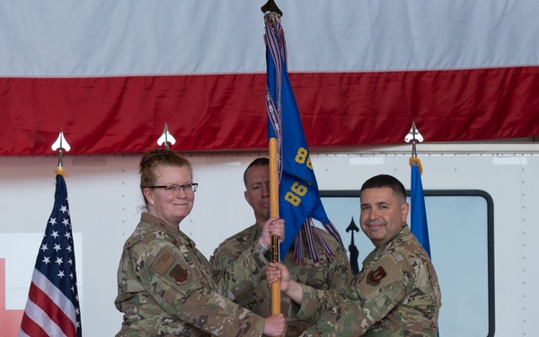 86 MDG says farewell, welcomes new commander