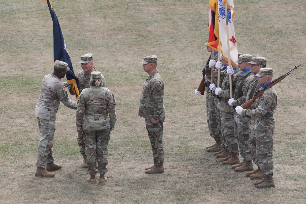 Stanley assumes the helm of the 7th Mission Support Command