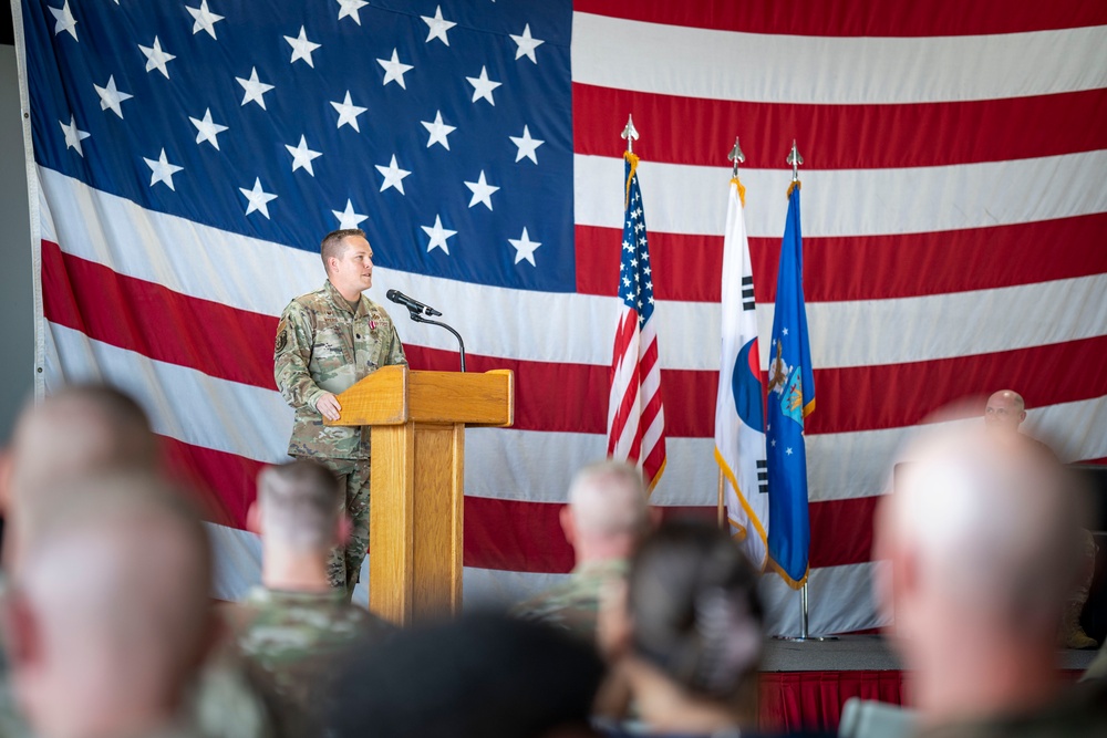 51st CES Change of Command