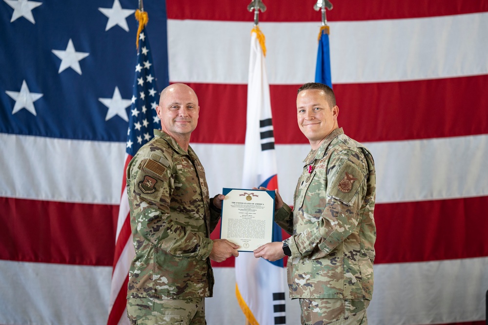 51st CES Change of Command