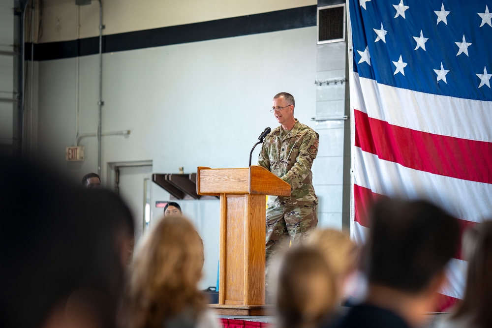 51st CES Change of Command