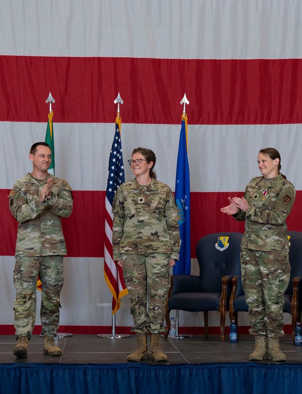 31 HCOS holds change of command