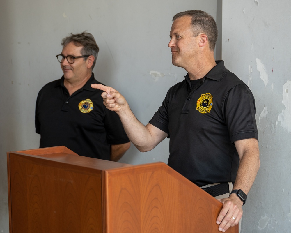 NAS Sigonella Bids Farewell to Fire Chief