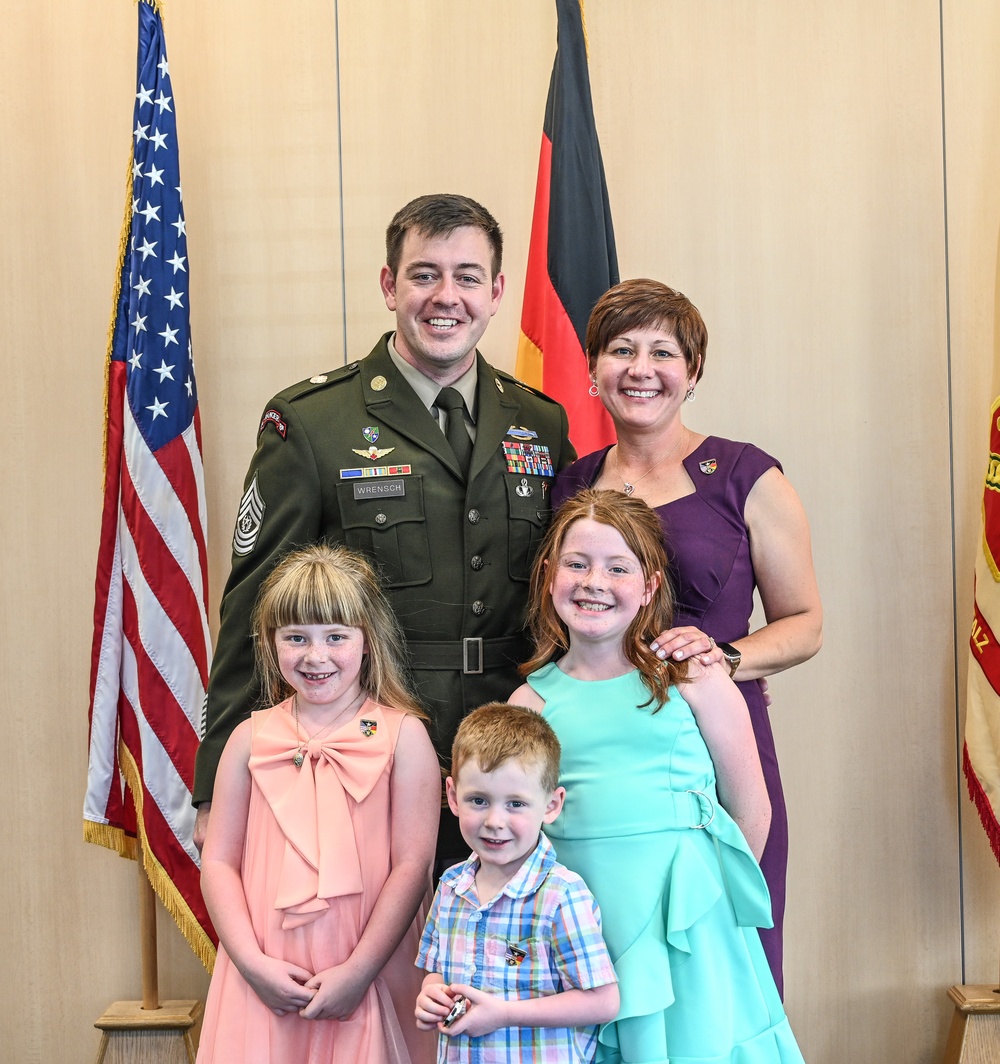 USAG Rheinland-Pfalz holds ceremony for outgoing CSM