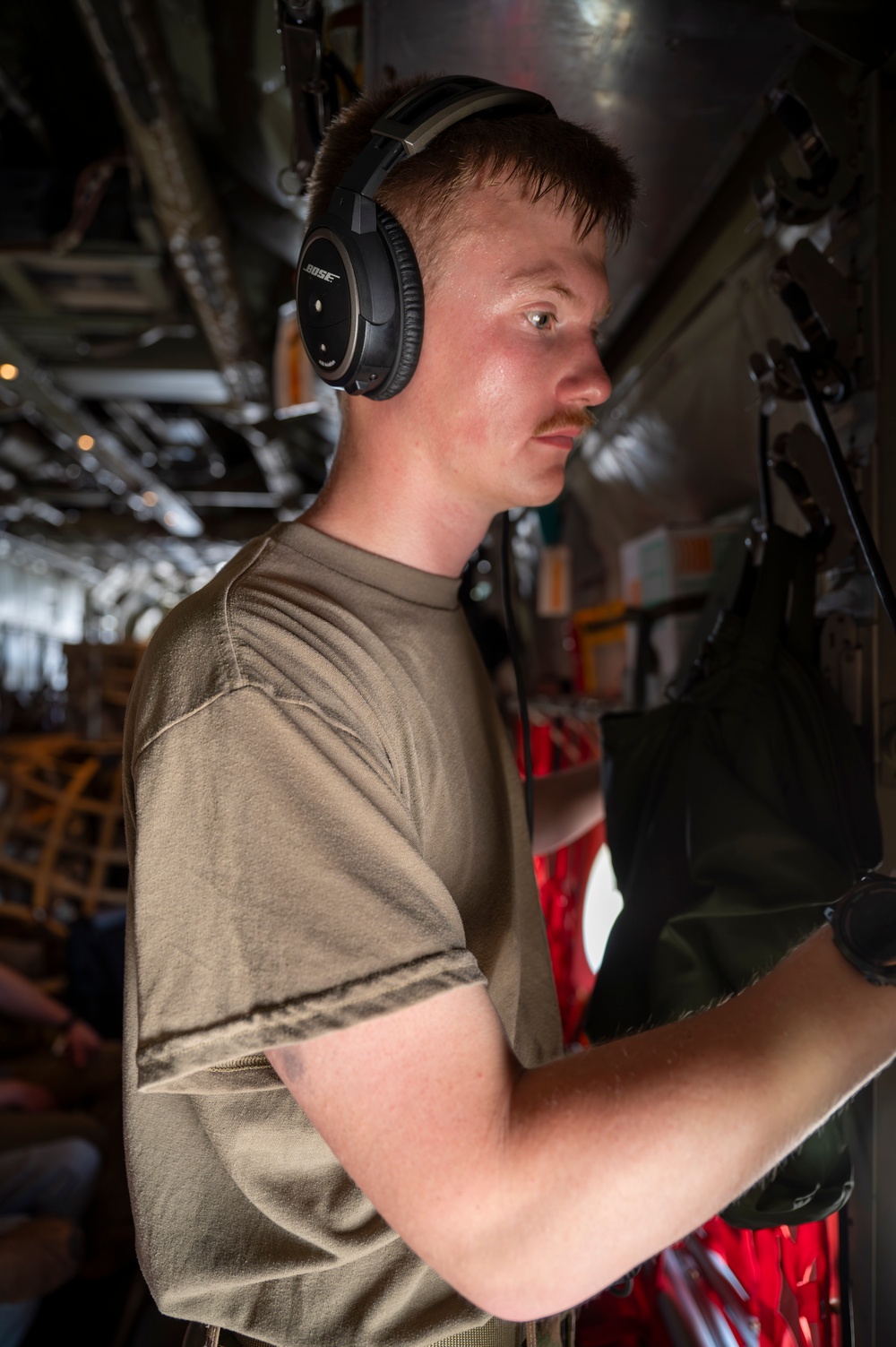 120th Airlift Wing Airmen Support 75th Expeditionary Airlift Squadron C-130 Operations