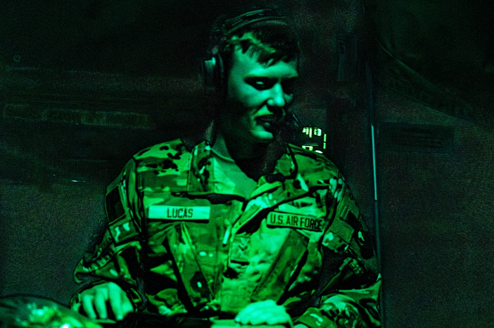 120th Airlift Wing Airmen Support 75th Expeditionary Airlift Squadron C-130 Operations