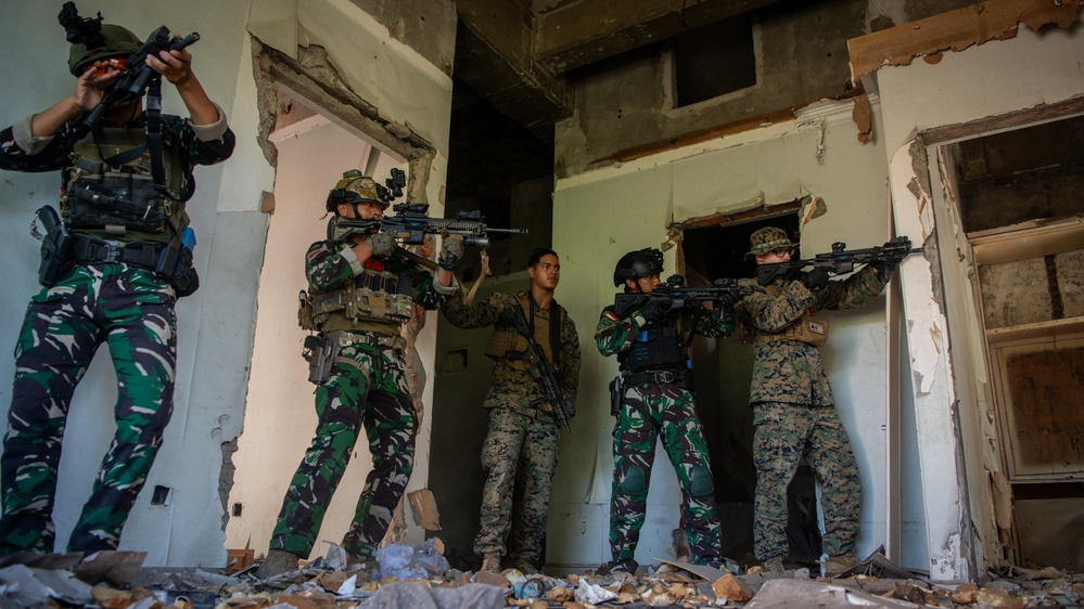CARAT Indonesia 2025 conducts force protection field training in Surabaya