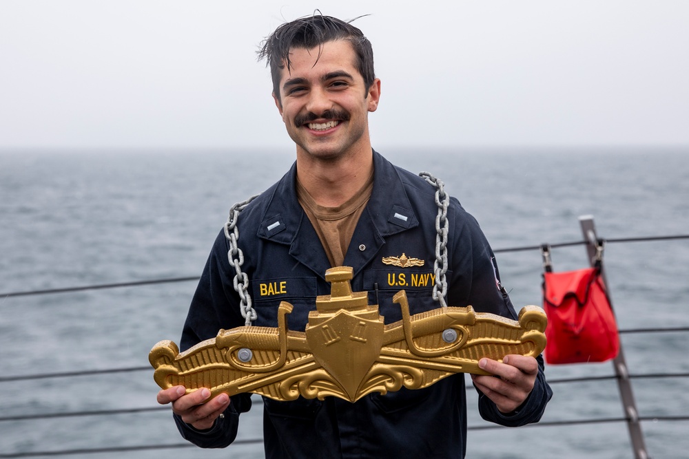 Surface Warfare Officer Pinning Ceremony