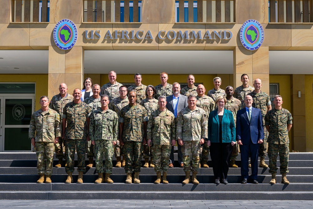 Group Photo with CJCS and U.S. Africa Command Leadership