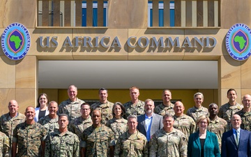 Group Photo with CJCS and U.S. Africa Command Leadership