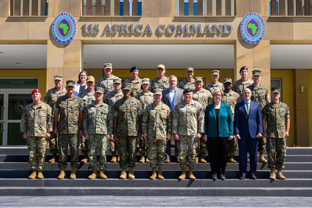 Group Photo with CJCS and U.S. Africa Command Leadership