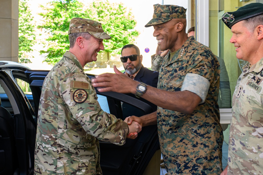 CJCS Gen. Caine meets with U.S. Africa Command Leadership