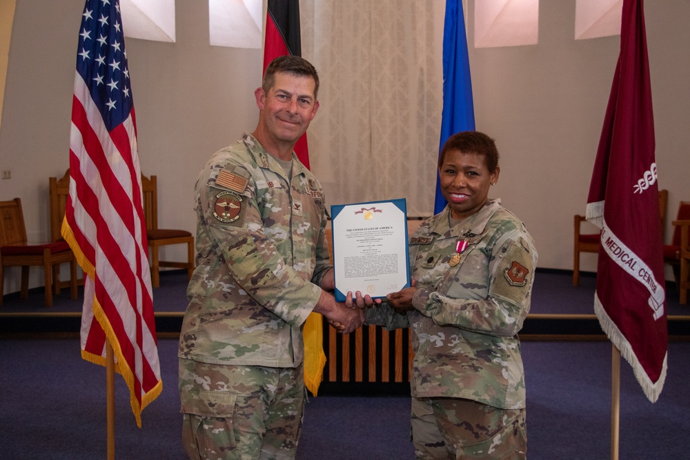 Lt. Col. Spencer Retirement