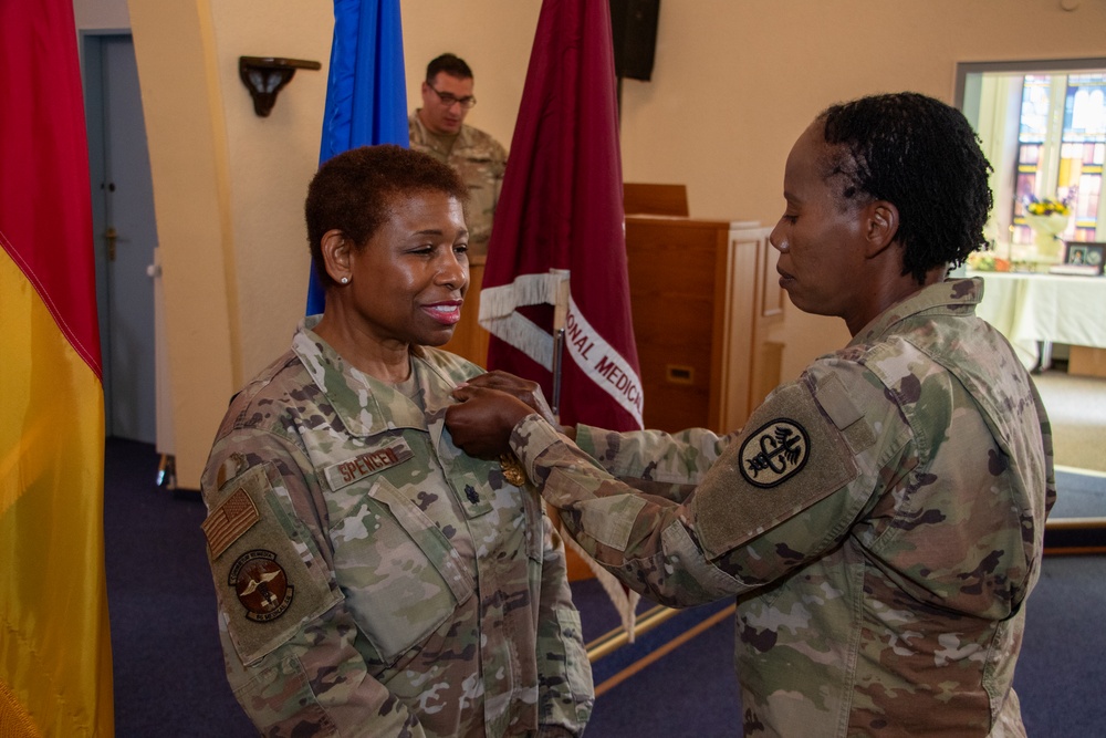 Lt. Col. Spencer Retirement