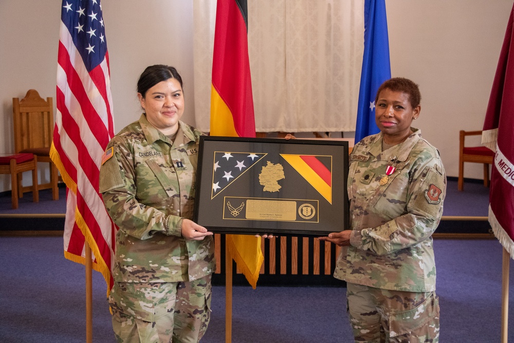 Lt. Col. Spencer Retirement