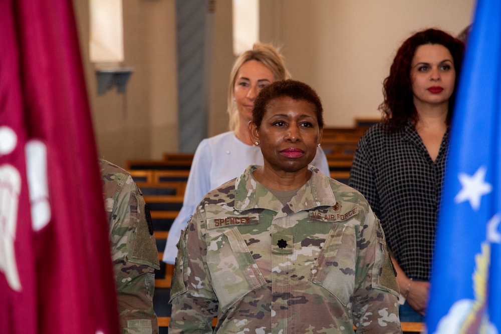 Lt. Col. Spencer Retirement