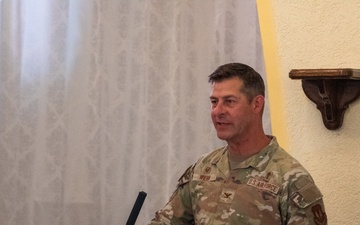 Lt. Col. Spencer Retirement