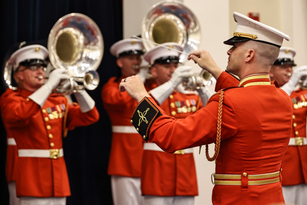 U.S. Marine Corps Lt. Gen. Dimitri Henry's Retirement Ceremony