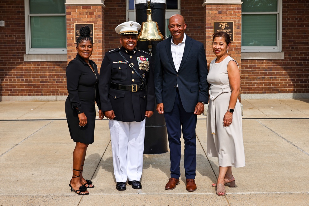 U.S. Marine Corps Lt. Gen. Dimitri Henry's Retirement Ceremony