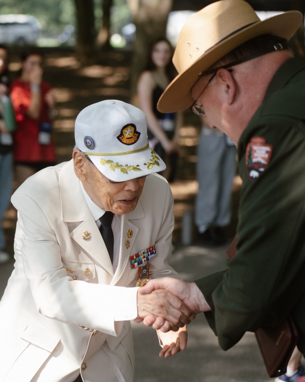 Marine Band Brass Quintet Performs at a Korean War Commemoration Ceremony