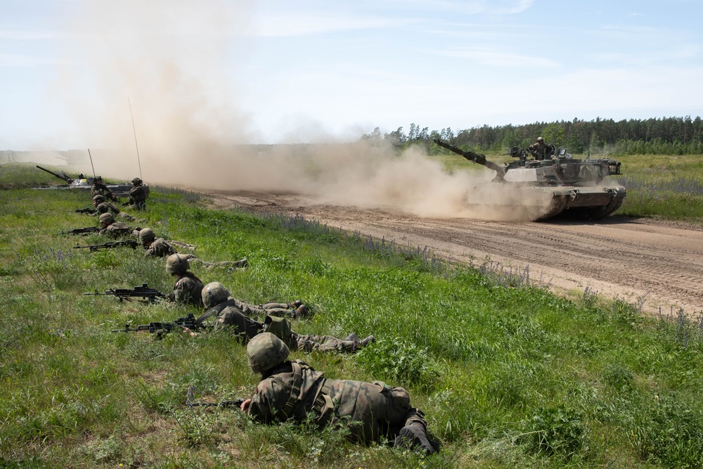 Joint live-fire exercise in Poland enhances U.S. and NATO alliance readiness