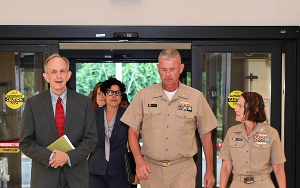 DHA Acting Director visits NH Jacksonville